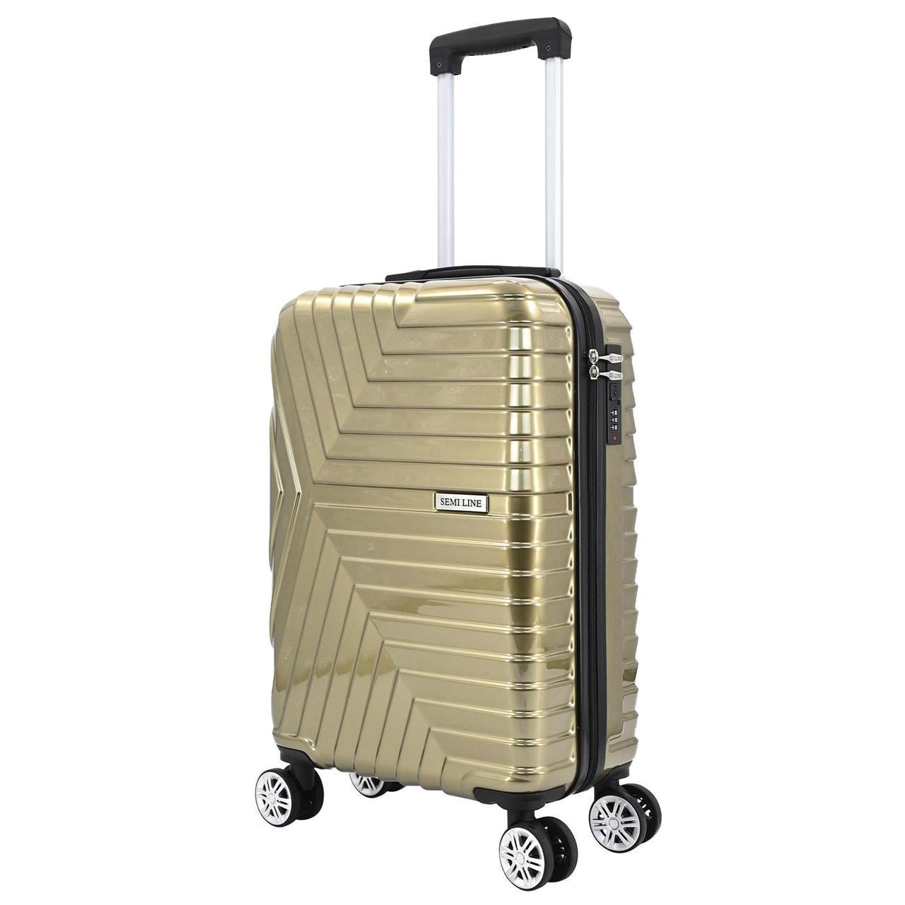 Чемодан SEMI LINE 20" S Gold (T5763-1)