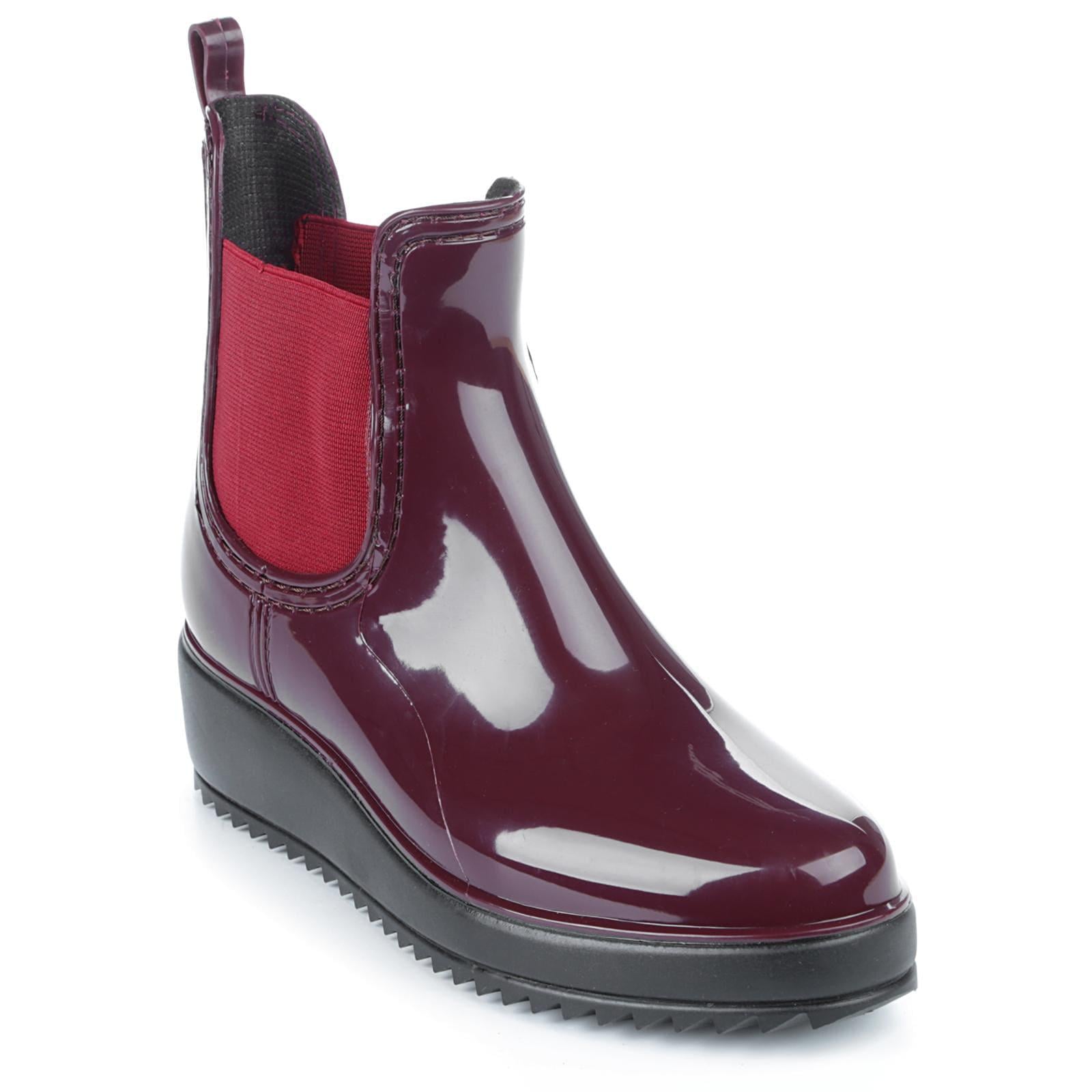 Ботинки женские Casual р. 36 Бордовый (91760146)