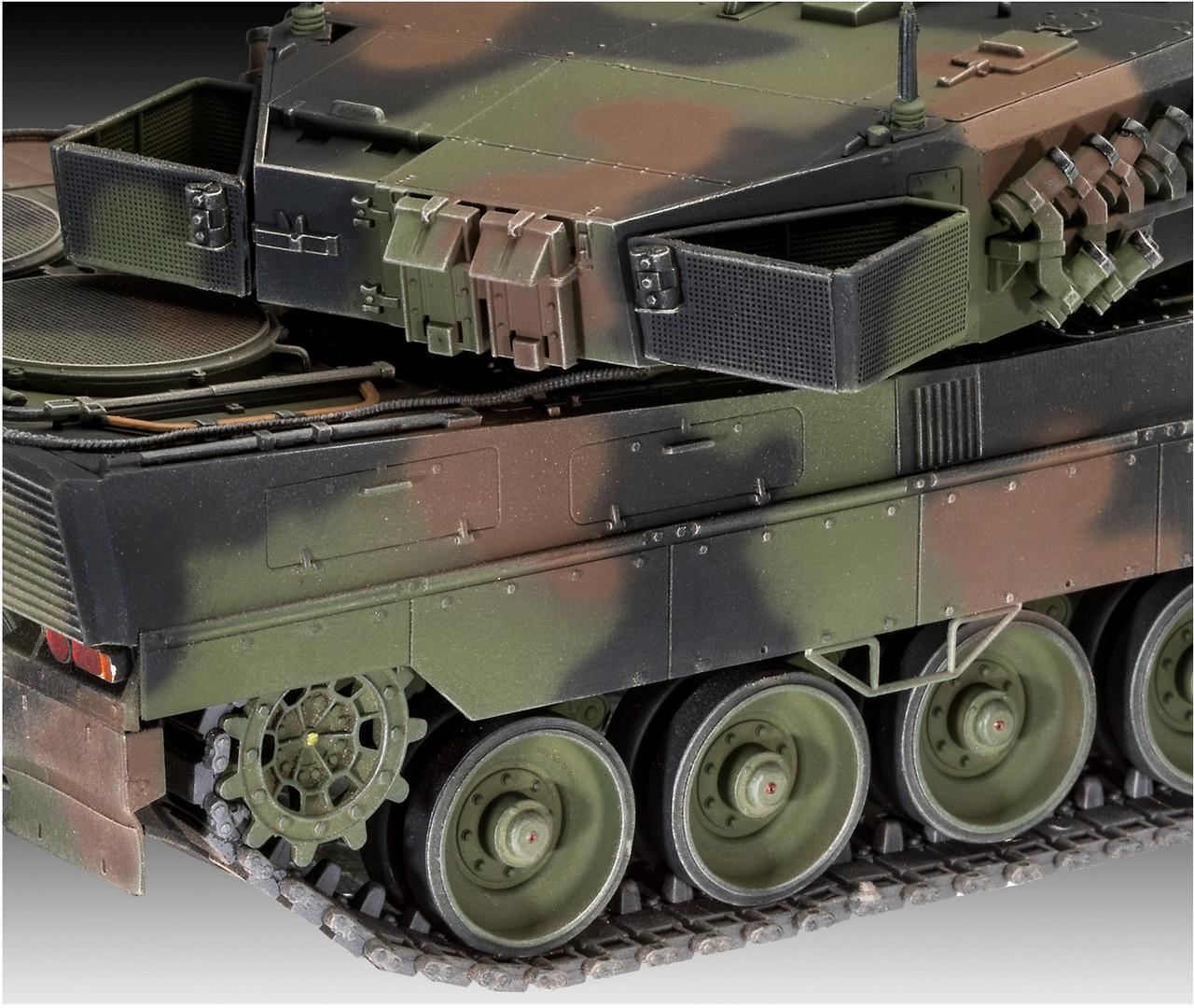 Сборная модель Revell Танк Леопард 2 A6/A6NL уровень 4/1:35 (RVL-03281) - фото 9