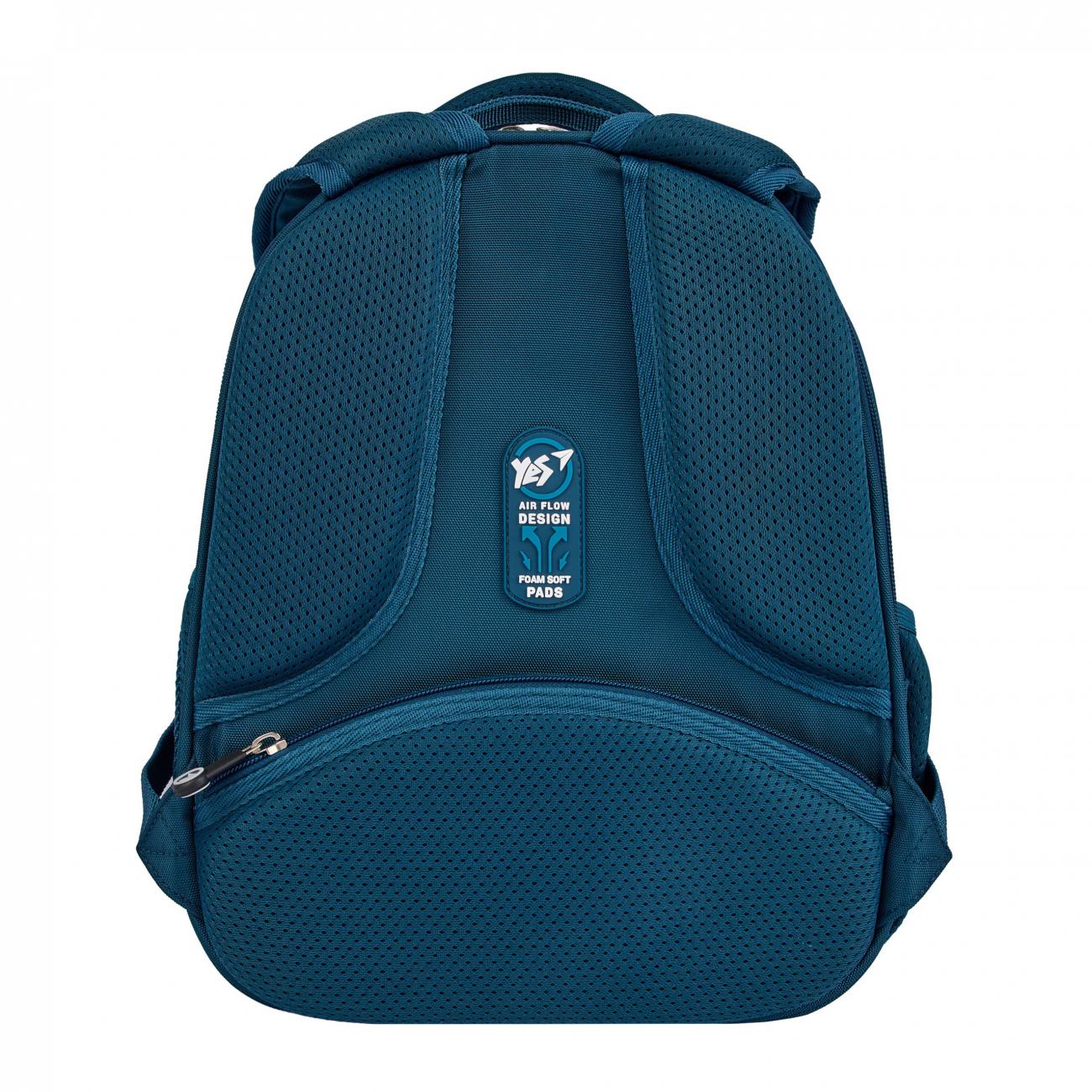 Шкільний рюкзак каркасний з ортопедичною спинкою YES Football Game H-100 (559857/995062) - фото 14 Шкільний рюкзак каркасний з ортопедичною спинкою YES Football Game H-100 (559857/995062) - фото 14