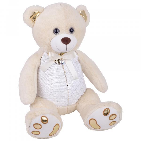 Мягкая игрушка Копица Медведь Тоша 1/1 50 см Молочный (00017МОЛОЧНЫЙ)