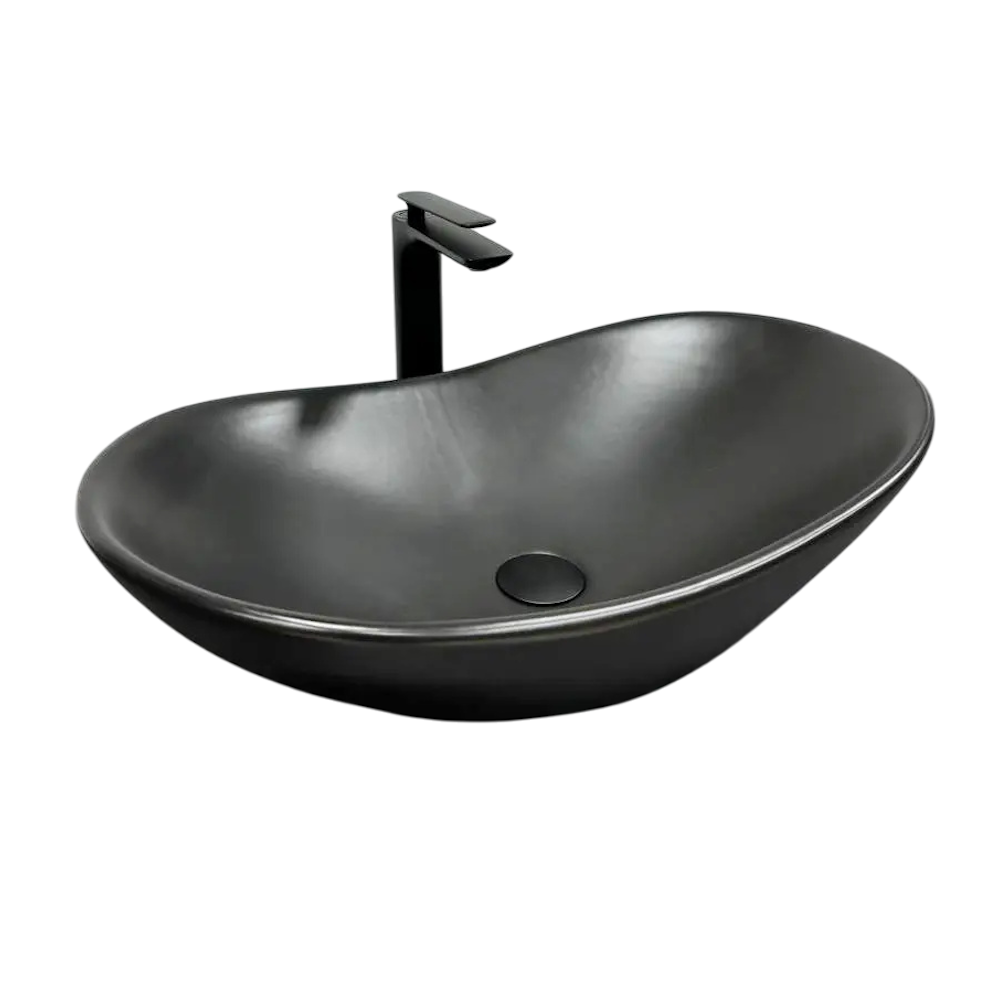 Раковина накладная VBI Turin Matt овальная 365x620 мм Черный матовый (RM-VBI-011502) Раковина накладная VBI Turin Matt овальная 365x620 мм Черный матовый (RM-VBI-011502)