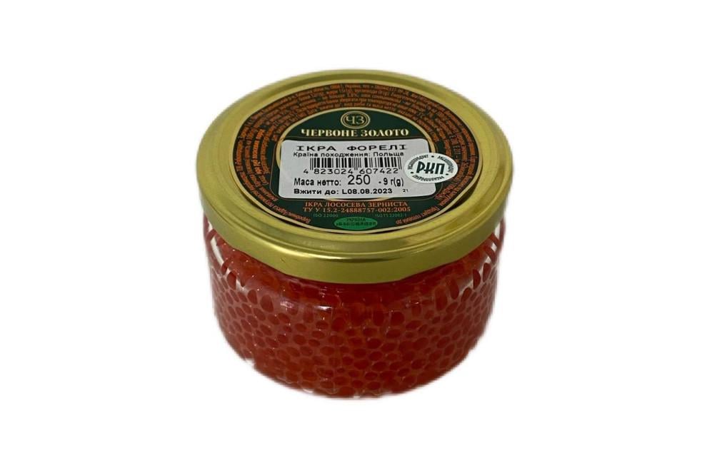Икра форели Красное Золото 250 г (1846253)