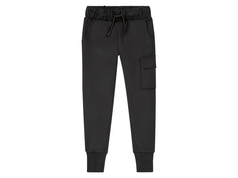 Штаны-джоггеры Pepperts для девочки 122-128 см Черный (13568191)