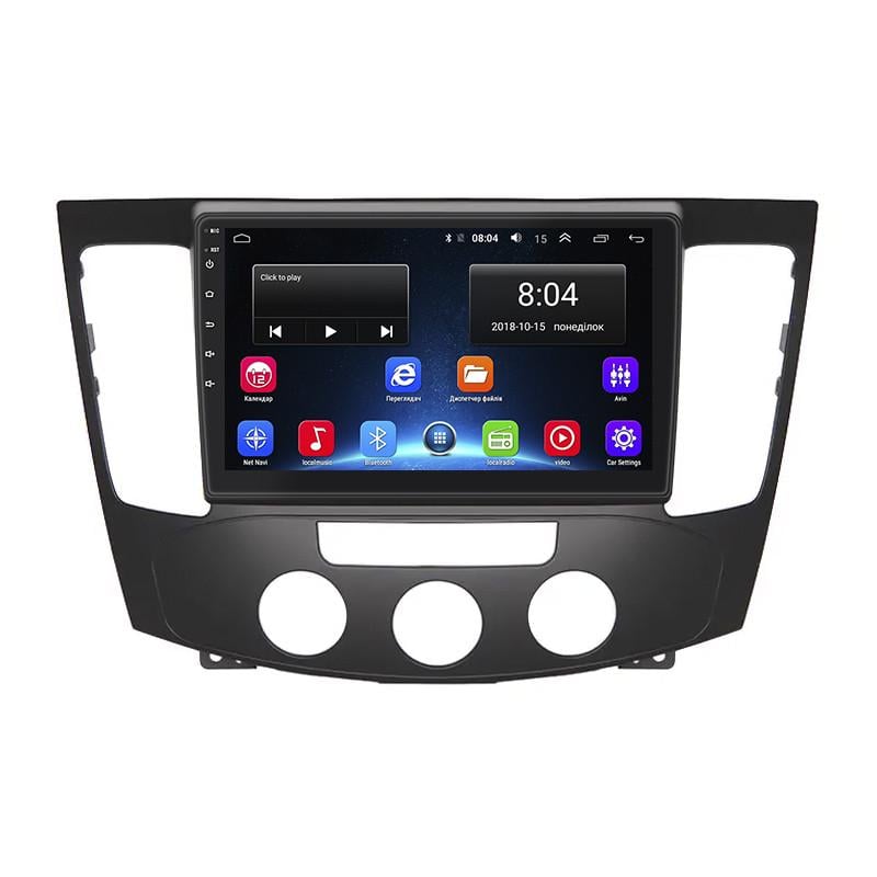 Магнитола штатная Lesko для Hyundai Sonata V NF Manual AC 2008-2010 9" 2/32Gb Wi-Fi GPS Base