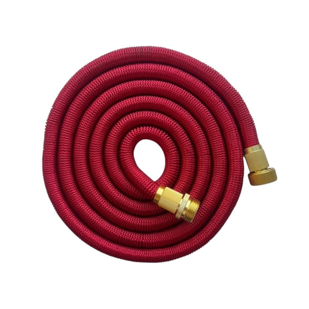 Шланг для поливу з розпилювачем Magic Garden Hose WL-1626 гнучкий 2,5-7,5 м Червоний (29876119)