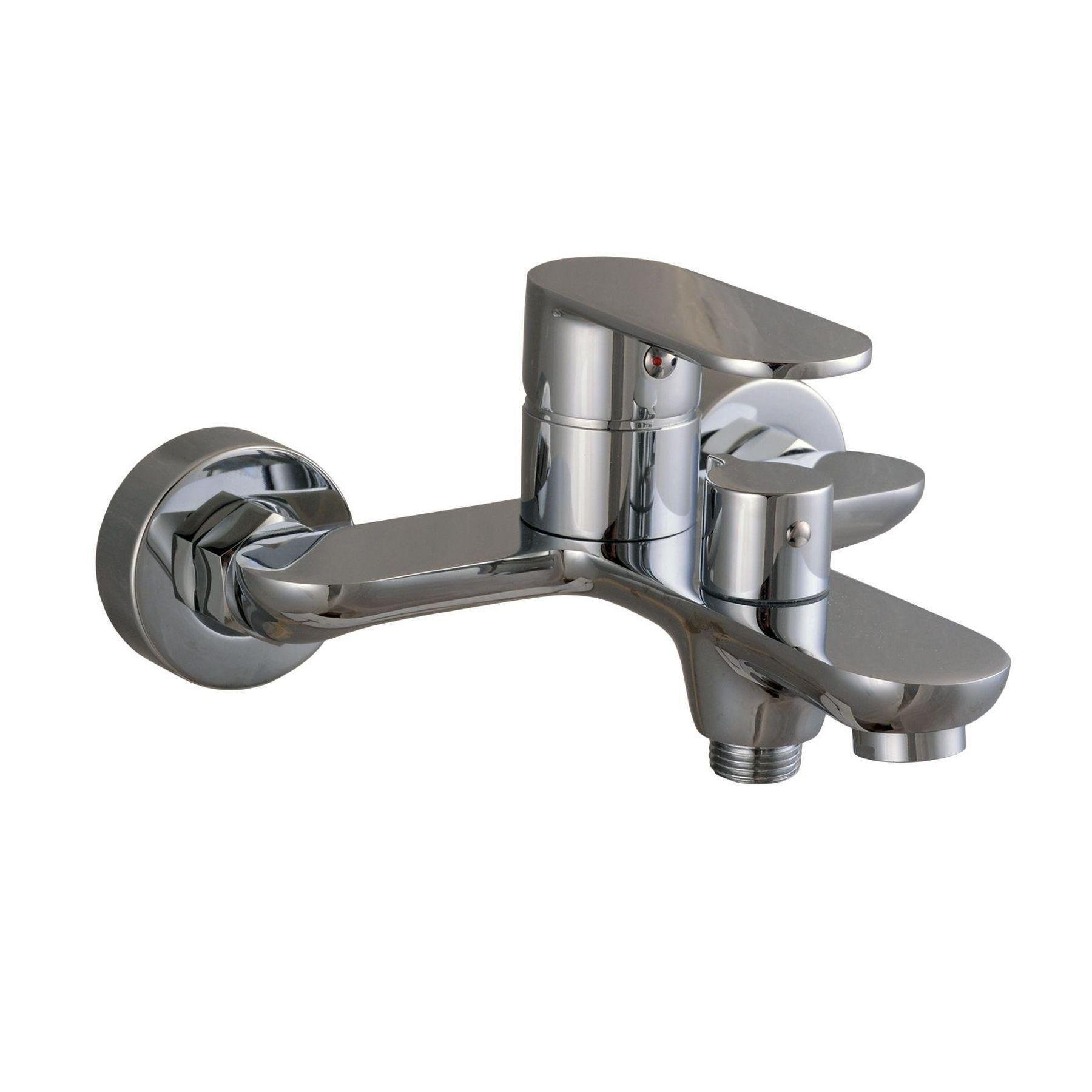 Смеситель для ванны Globus Lux Ontario GLO-0102N с душевым гарнитуром