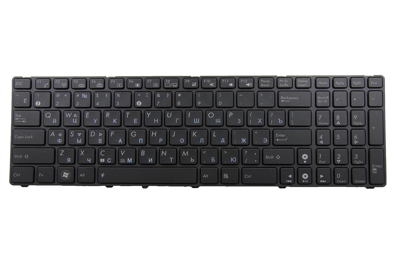 Клавиатура для ноутбука Asus R704 R704U с подсветкой клавиш матовая (04GNV32KRU00)