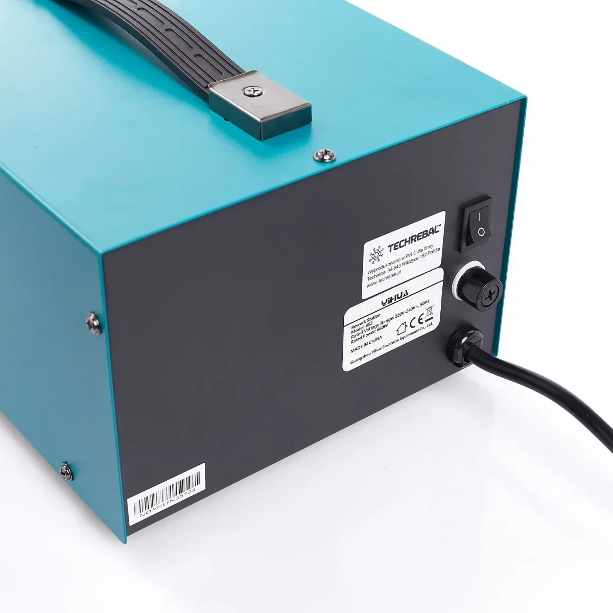 Паяльна станція YIHUA 852 термоповітряна паяльник/компресорний фен (2689692294) - фото 3