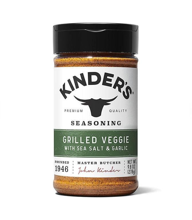 Приправа Kinder's Grilled Veggie с морской солью и чесноком для овощей 278 г (2686498873)