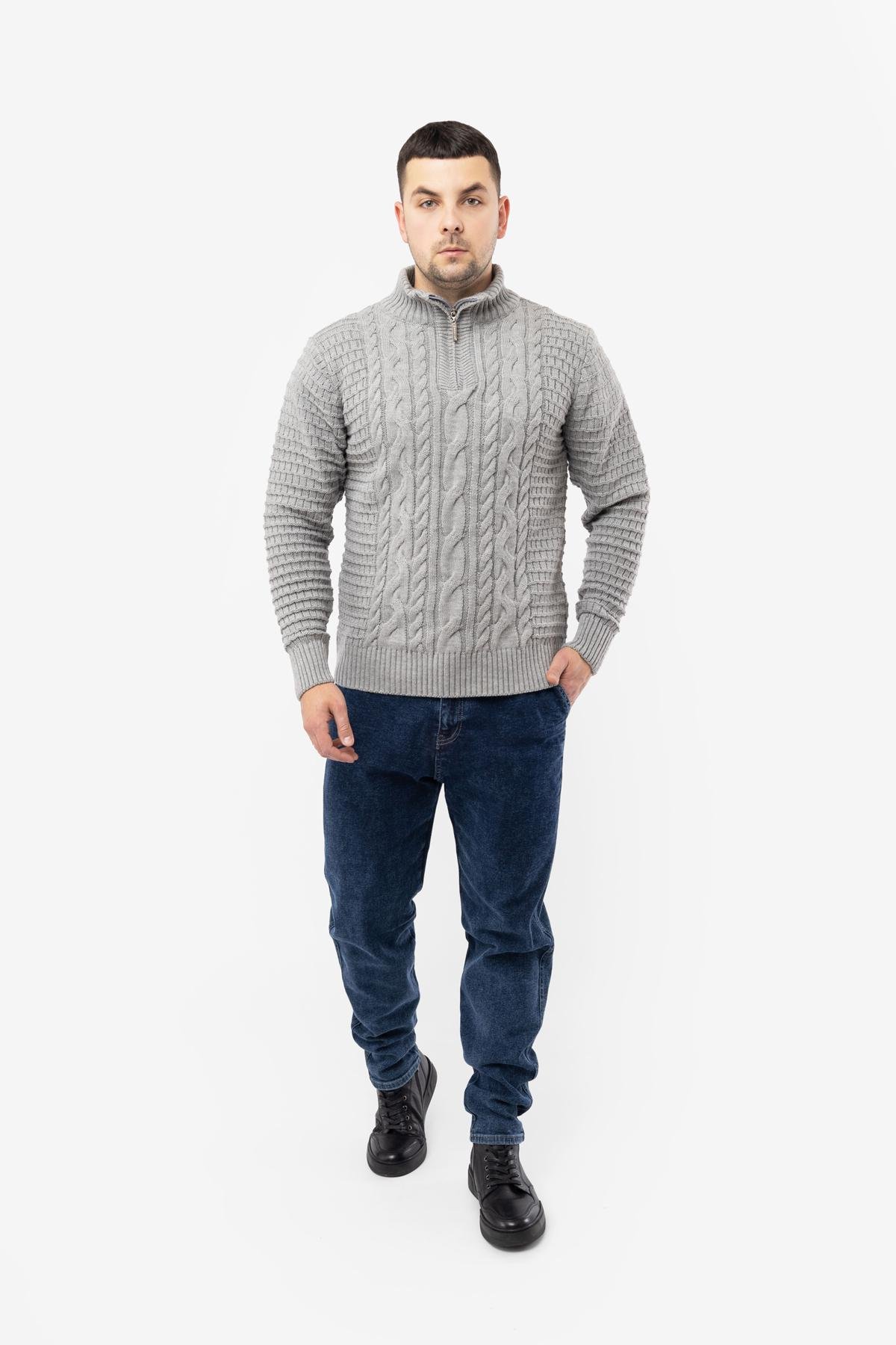 Джинси чоловічі Mom ЦБ-00233106 W32 Синій (SKT000940620) - фото 4