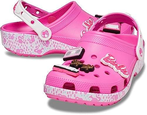Крокси жіночі Crocs Barbie Classic Clog Electric р. 38-39 Рожевий (21995)