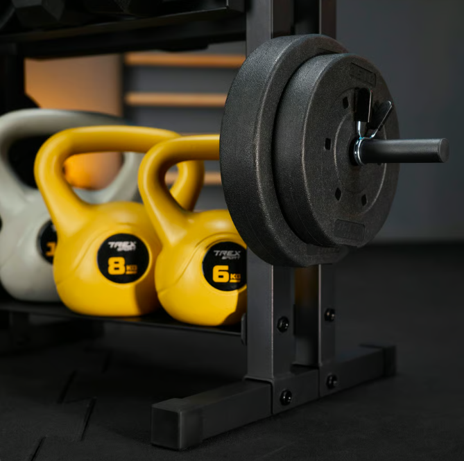 Стійка 2-рівнева TREX Sport TX-045DR для гантелей/дисків/гирь (5092) - фото 5
