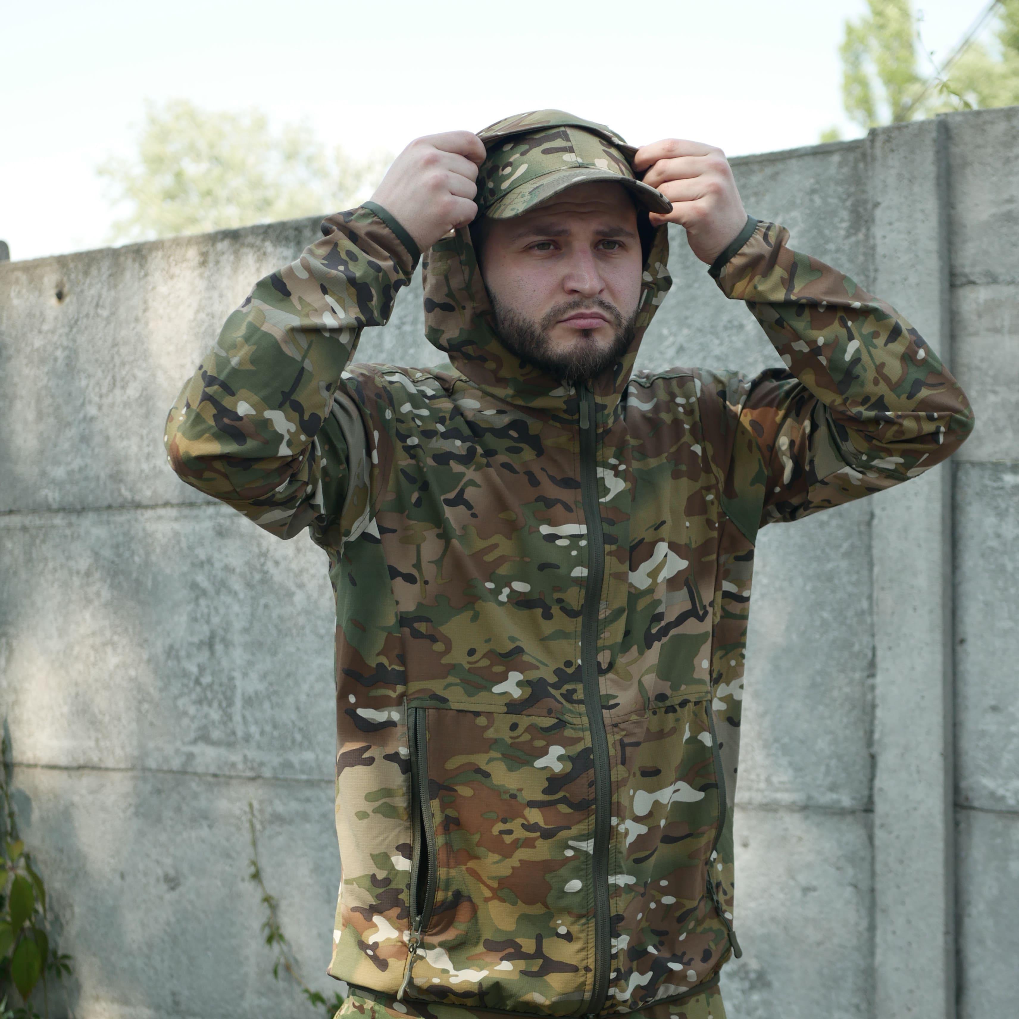 Куртка летняя штормовая BR для сложных условий в L Мультикам (1846-L) - фото 11 Куртка летняя штормовая BR для сложных условий в L Мультикам (1846-L) - фото 11