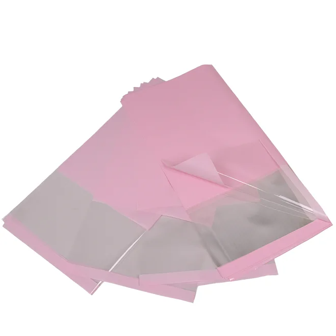 Пленка для цветов Flora 60х60 см с прозрачной полоской 20 шт. (40935)