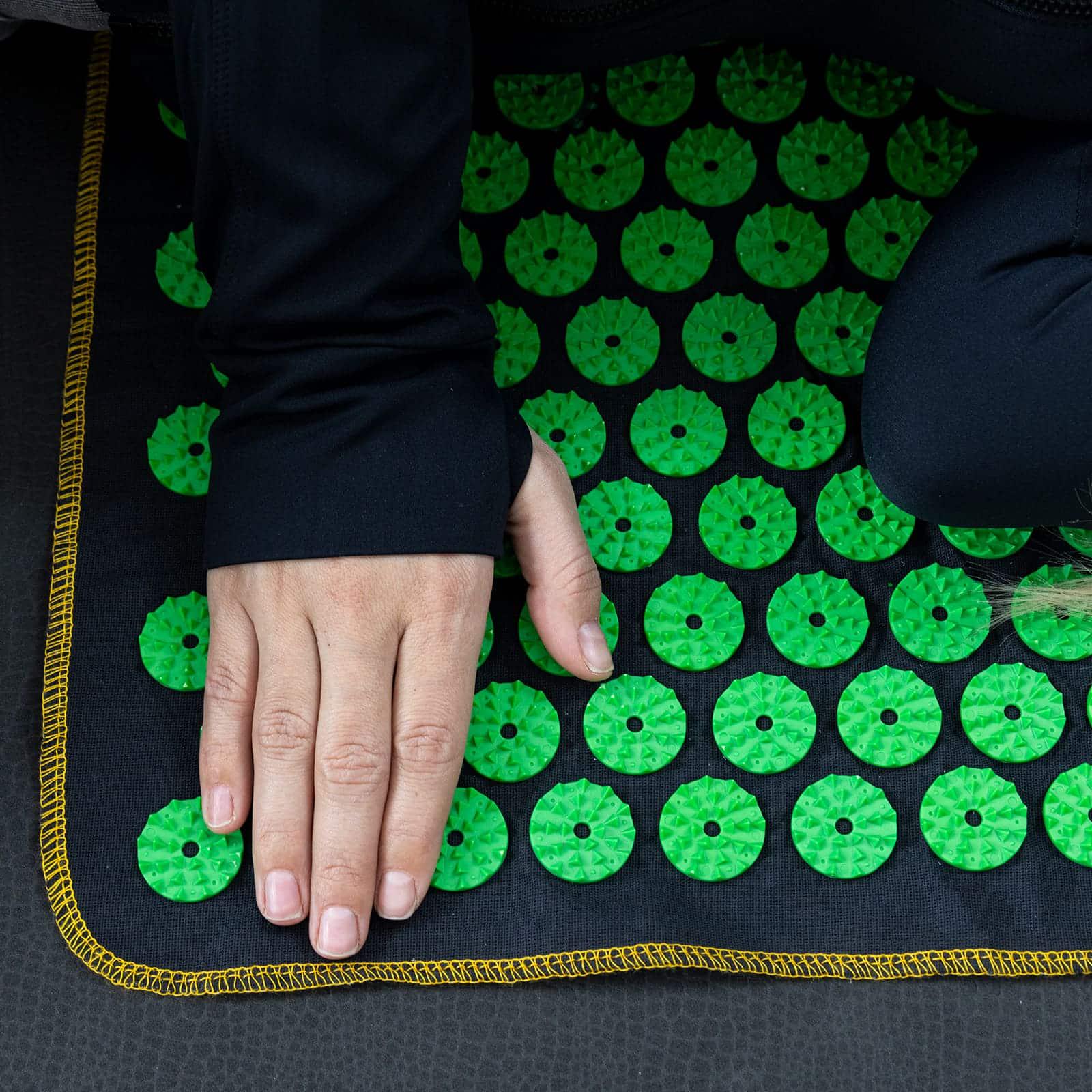 Набор OSPORT Set 111 коврик для йоги/аппликатор Кузнецова/массажный ролик (n-0144-01-0116-01) - фото 4