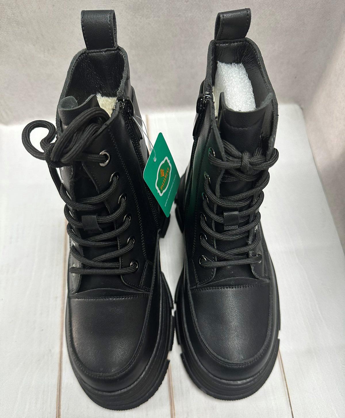 Ботинки детские зимние Paliament на овчине р. 35 Черный (12408662) - фото 7 Ботинки детские зимние Paliament на овчине р. 35 Черный (12408662) - фото 7