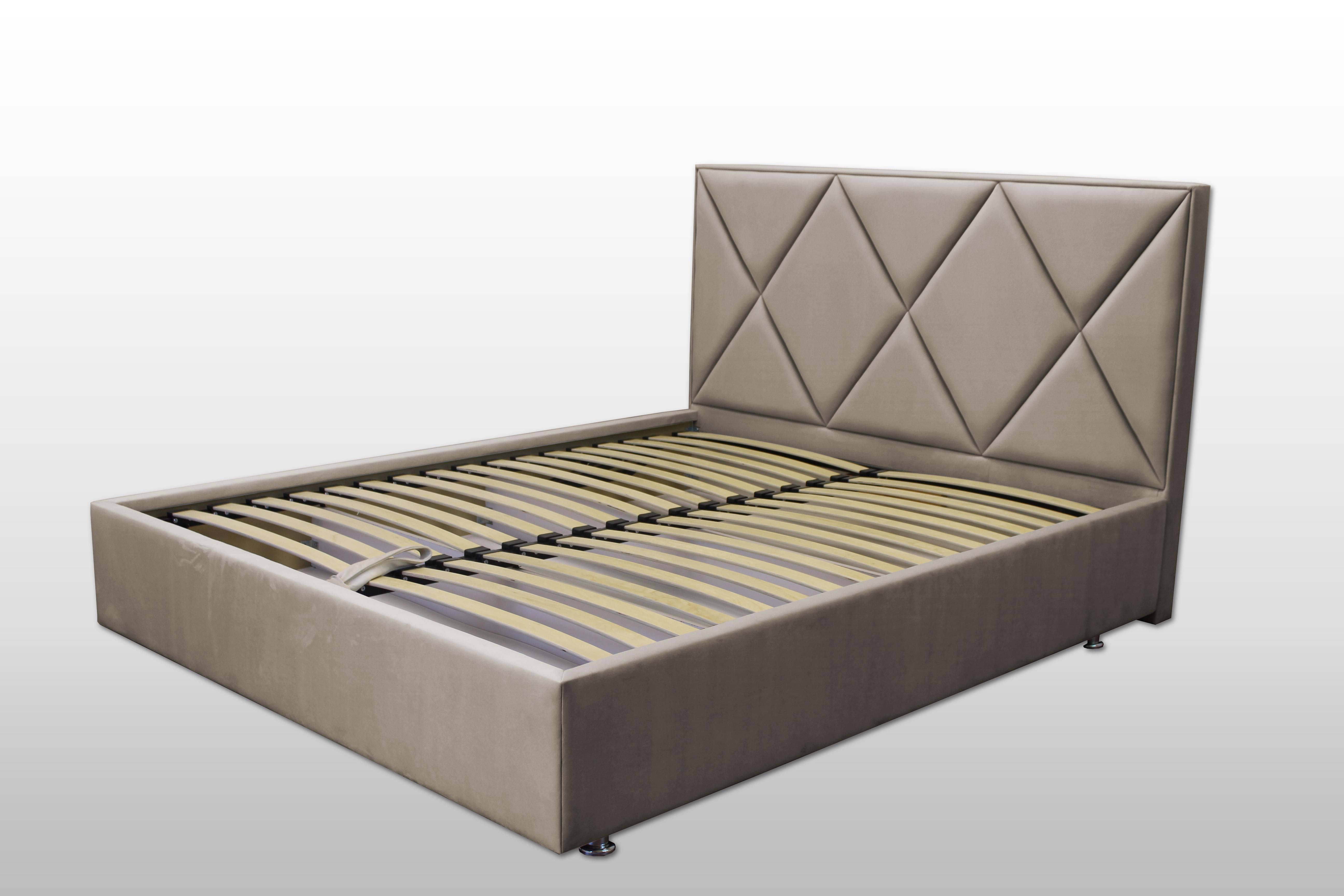 Кровать Ронда 160х200 см Allure Grey (10692727)