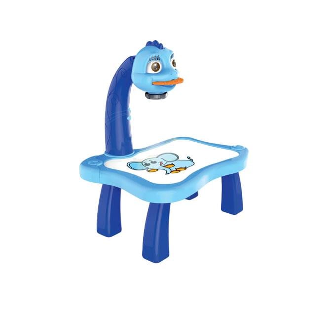 Столик с проектором детский для рисования Artist подсветка/мелодия фломастеры 12 шт. Blue (154788) Столик с проектором детский для рисования Artist подсветка/мелодия фломастеры 12 шт. Blue (154788)