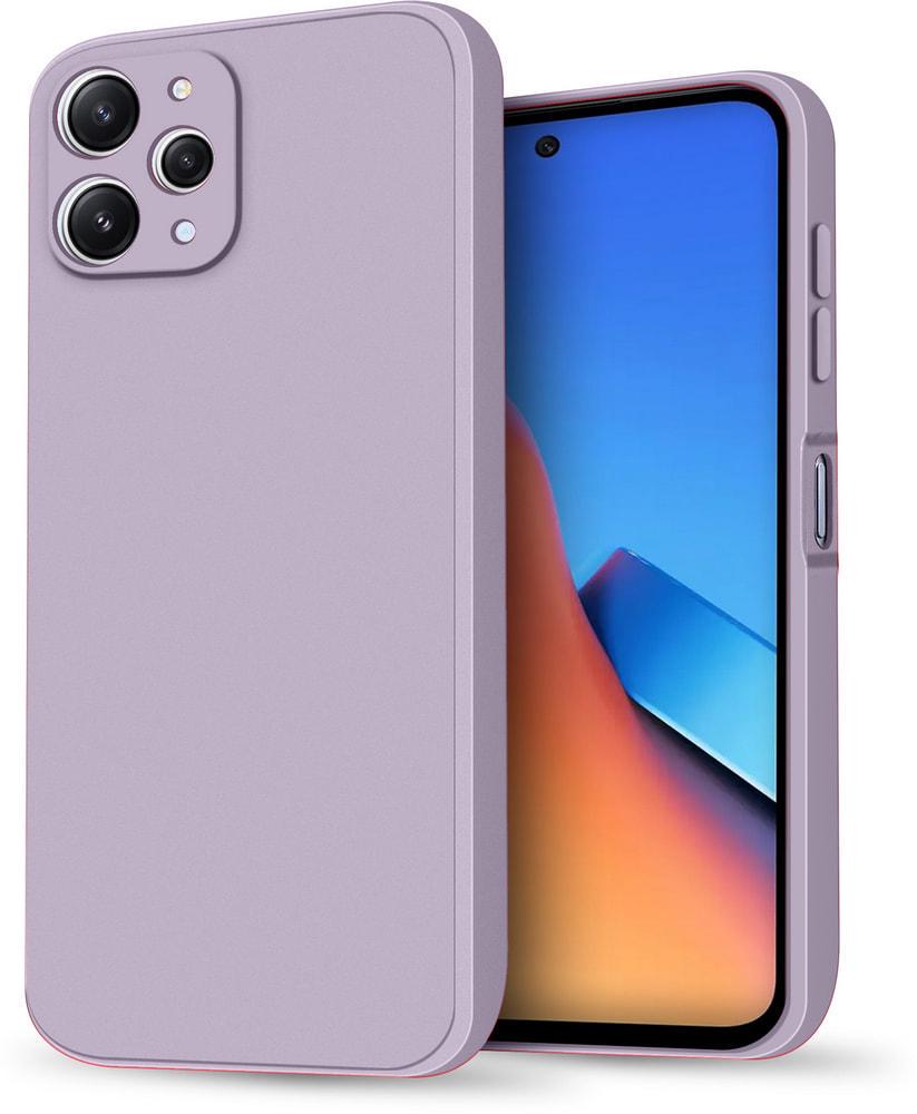 Силиконовый чехол HardCorner Xiaomi Redmi 12 (с микрофиброй) Lilac (34832-3B) Силиконовый чехол HardCorner Xiaomi Redmi 12 (с микрофиброй) Lilac (34832-3B)