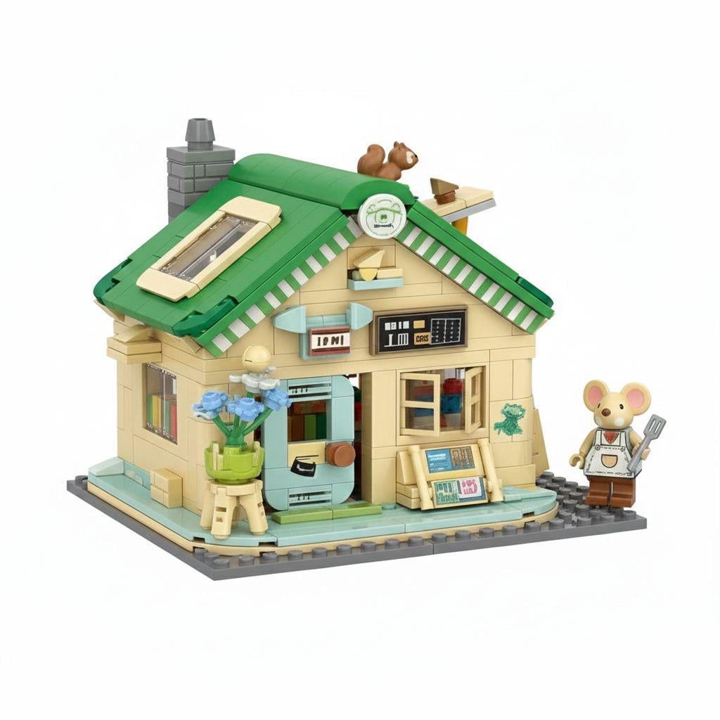 Конструктор детский Звездная книжная лавка 36025 918 дет. Зеленый (31917452)