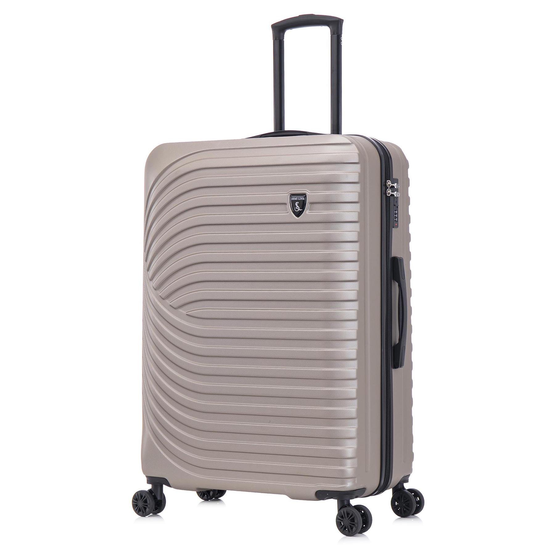 Чемодан SEMI LINE 24" M Champagne (T5864-2)