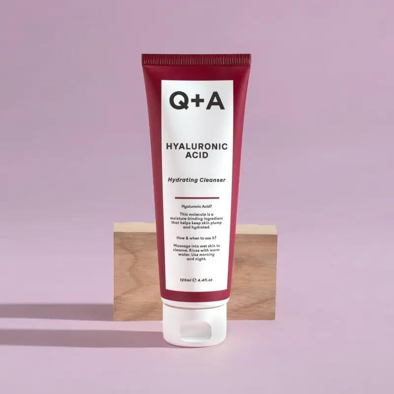 Гель для вмивання з гіалуроновою кислотою Q+A Hyaluronic Acid Cleansing Gel 125 мл (10376025) - фото 6