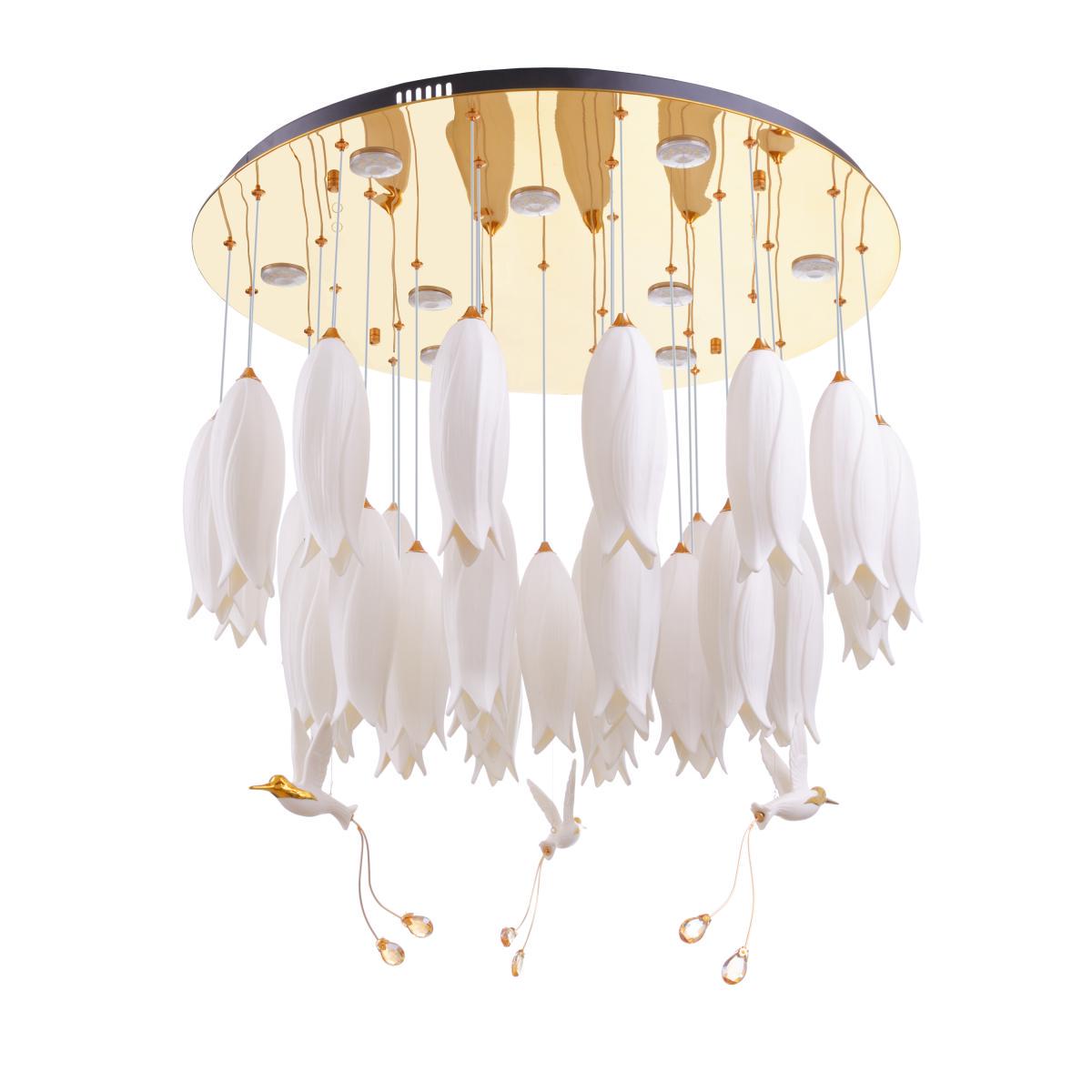 Люстра флористика BKL-533S/35 G9 GD (27-313)