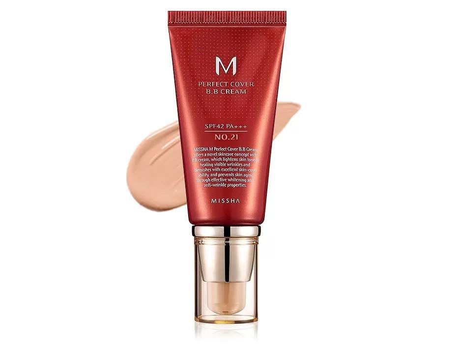 Крем увлажняющий Missha Perfect Cover BB Cream SPF42 №21 50 мл (48823172)