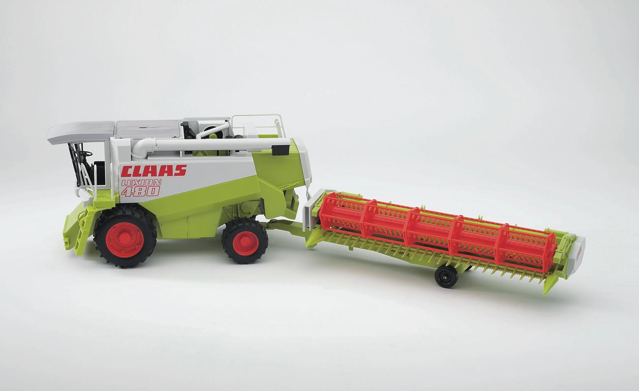 Машинка игрушечная комбайн Bruder Claas Lexion 480 (02120) - фото 2