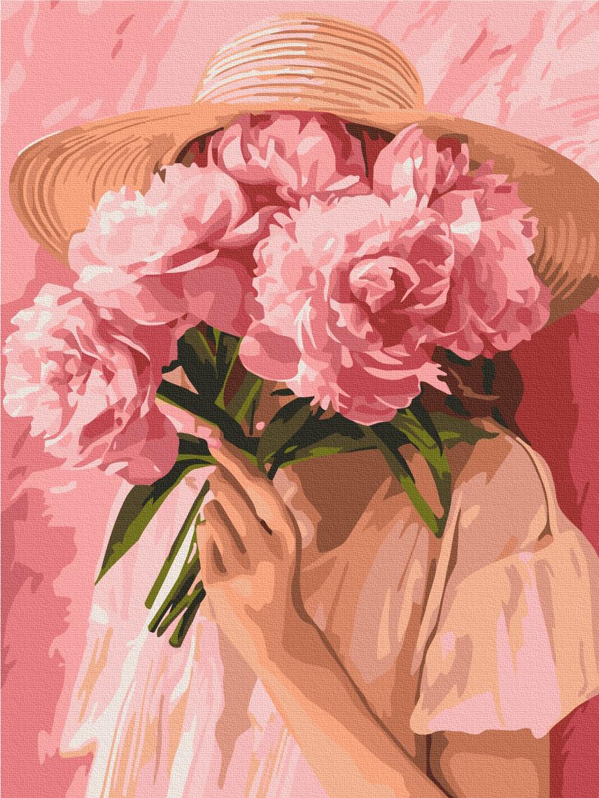 Картина по номерам Brushme Розовое настроение 30x40 см (RBS54089)