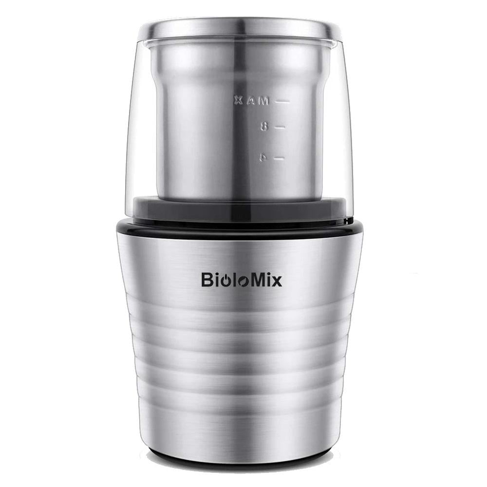 Кофемолка BioloMix BCG300 2в1 Серый (2294) Кофемолка BioloMix BCG300 2в1 Серый (2294)