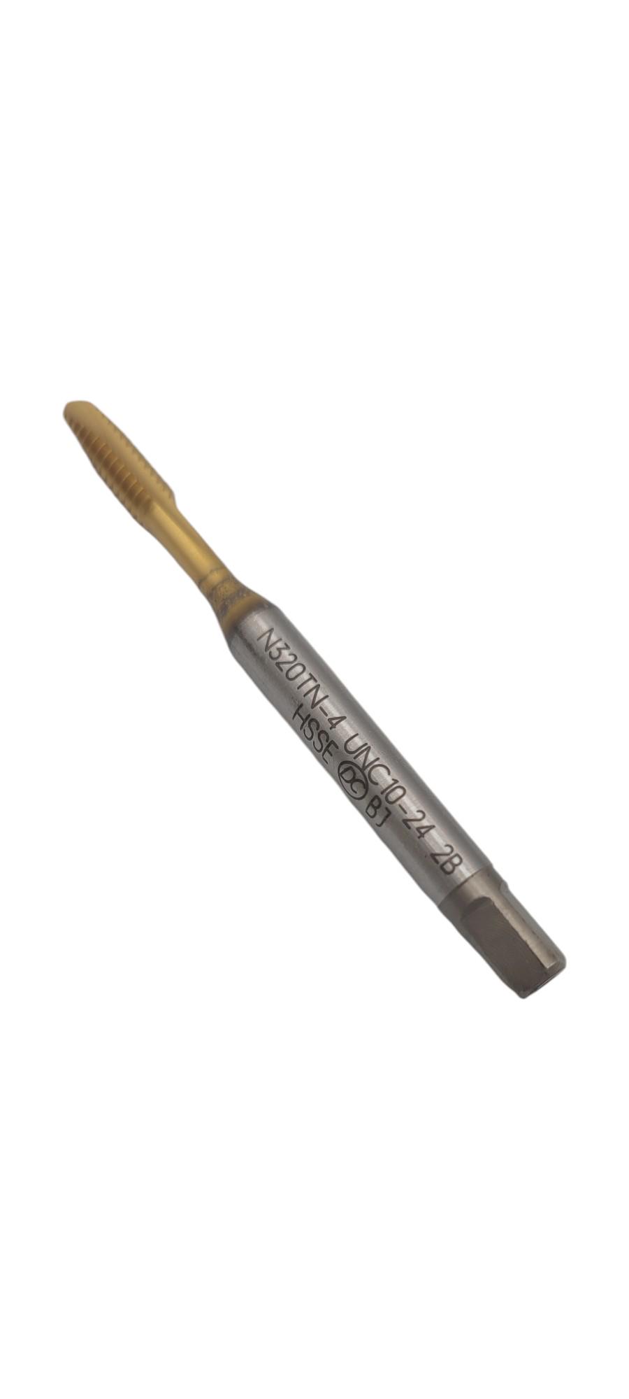 Метчик дюймовый DC Swiss UNC №10 24 нитей Р6М5К5 HSS-E для сквозных отверстий N320TN-4 196005 (24985154)
