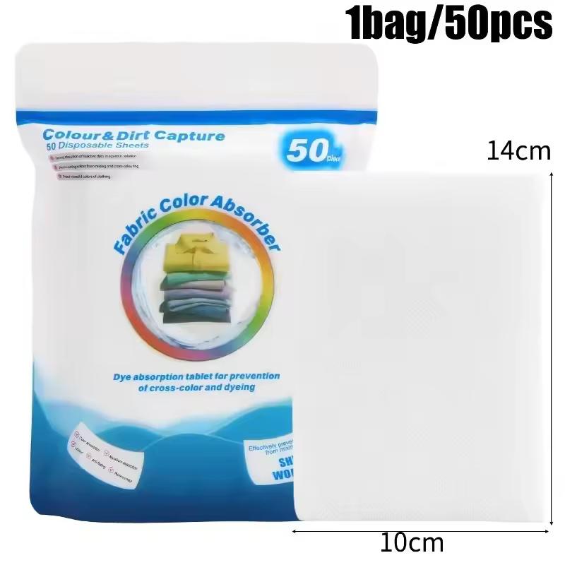Серветки для збереження кольору під час прання 50 шт. - фото 5 Серветки для збереження кольору під час прання 50 шт. - фото 5