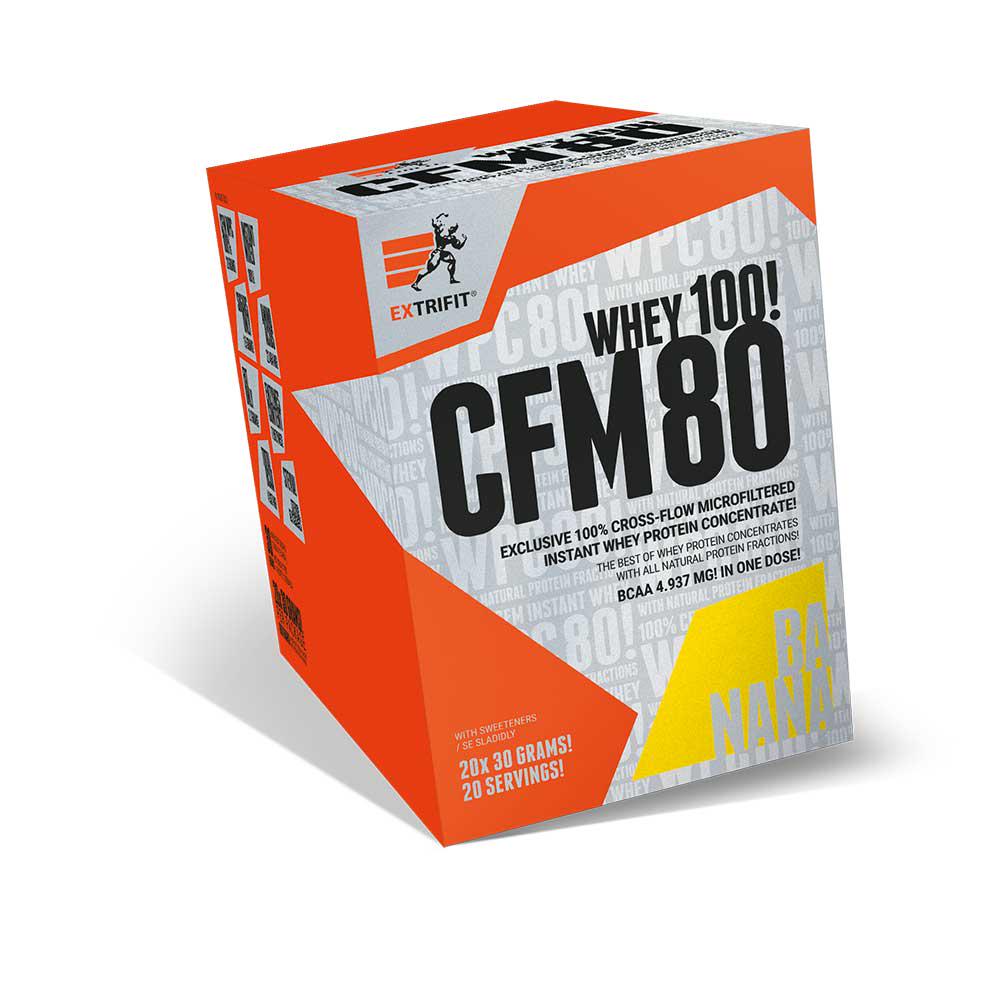 Протеин Extrifit CFM Instant Whey 80 Box Banana 20 packs