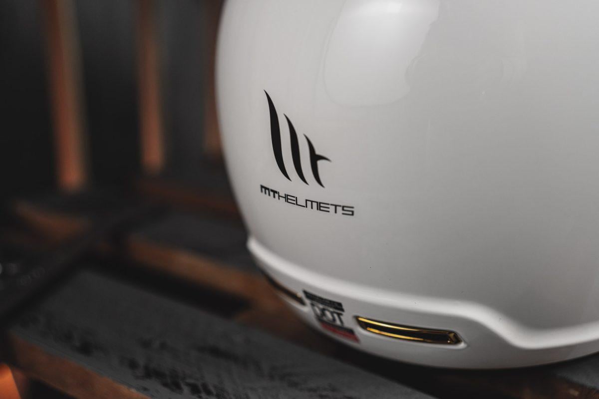 Мотошлем MT HELMETS Jarama Solid S Gloss White (25136) - фото 14