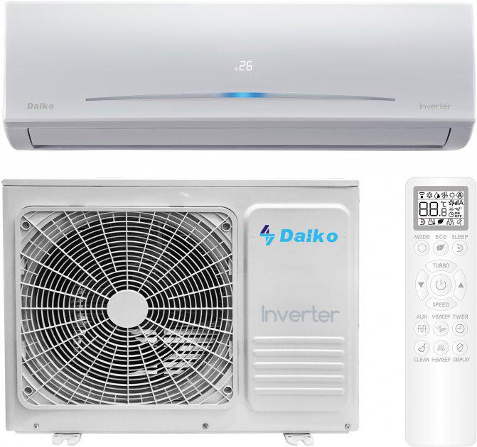 Кондиционер Daiko ASP-H24INX21