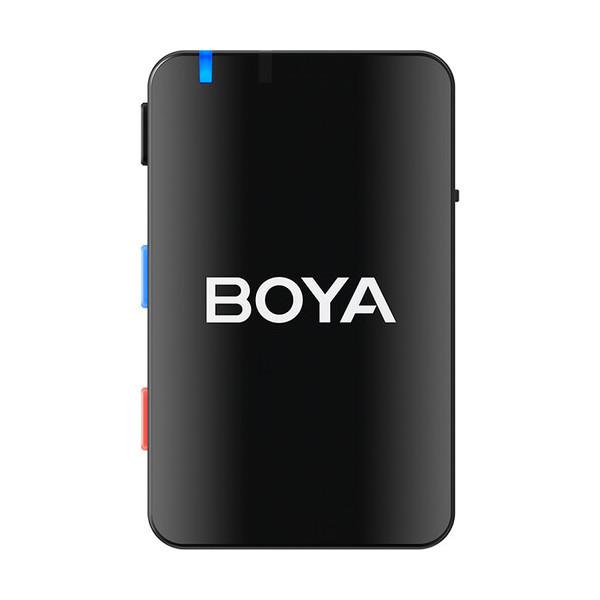 Микрофон беспроводной для телефона/камеры Boya BOYAMIC двойной рекордер Type-C Lightning (2418669944) - фото 3