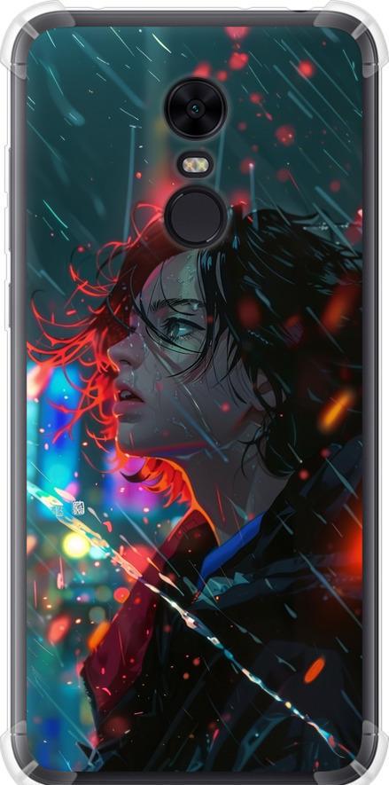 Чехол на Xiaomi Redmi 5 Plus Ночные огни (6096sp-1347-42517) Чехол на Xiaomi Redmi 5 Plus Ночные огни (6096sp-1347-42517)
