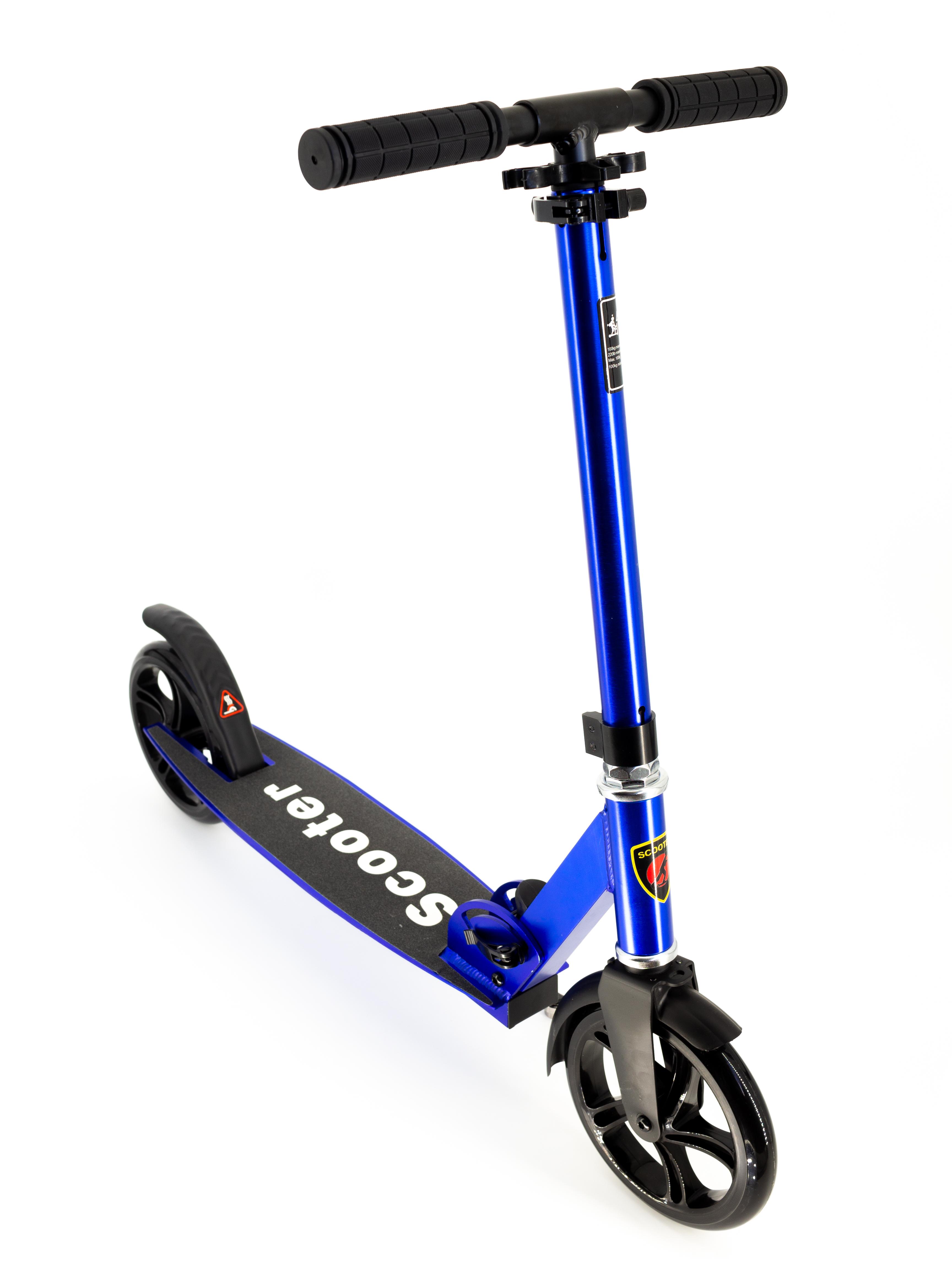 Самокат на больших колесах Scooter 109-C3 Синий (7562422)