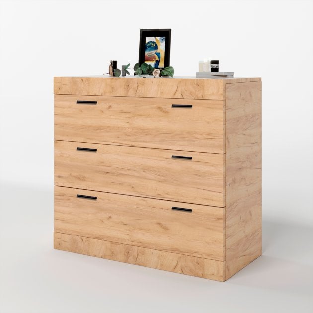 Комод для вещей Эверест Соната 1 Дуб крафт золотой (6400bad635e8d6167d54e6e6)