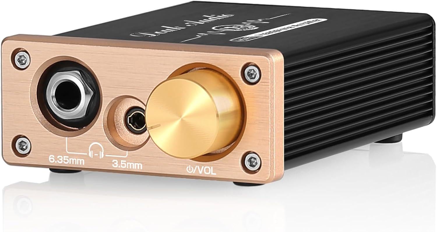 Усилитель для наушников класса Douk Audio U3 PRO 1500 мВт с разъемами 3,5/6,35 мм Black (93774)