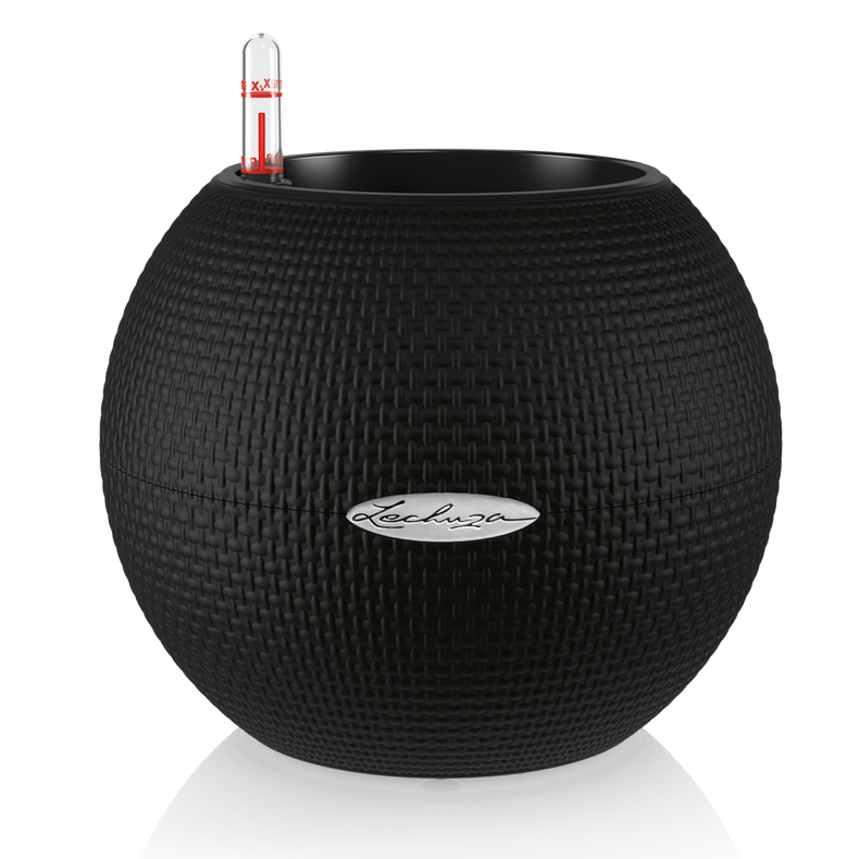 Умный горшок Lechuza Puro Color 20 круглый 1,2 л 20x16 см Графит