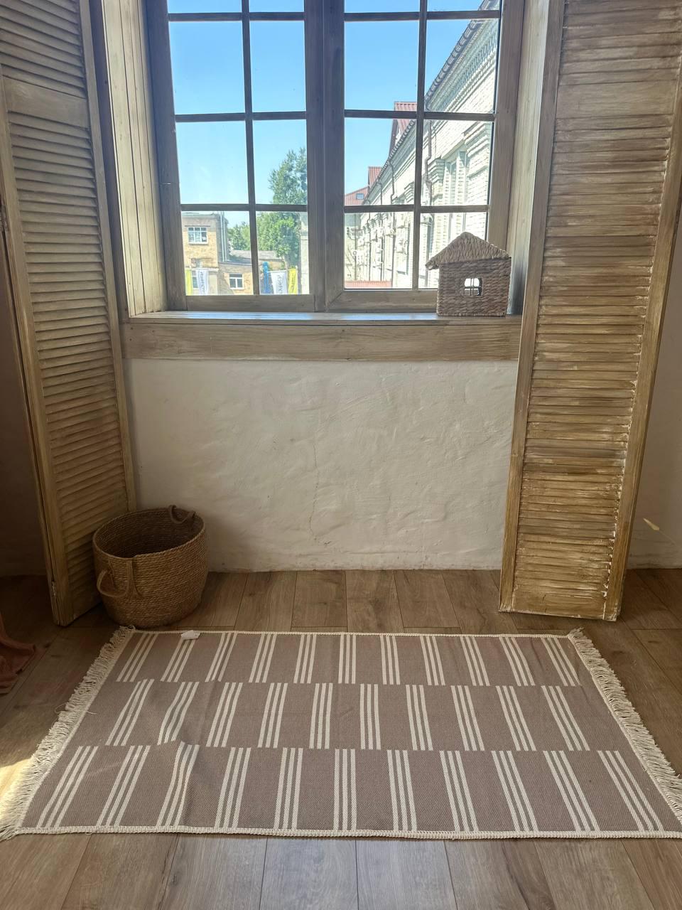 Килим бавовняний двосторонній CarpetKA 80х200 см (PMK-0007) Килим бавовняний двосторонній CarpetKA 80х200 см (PMK-0007)