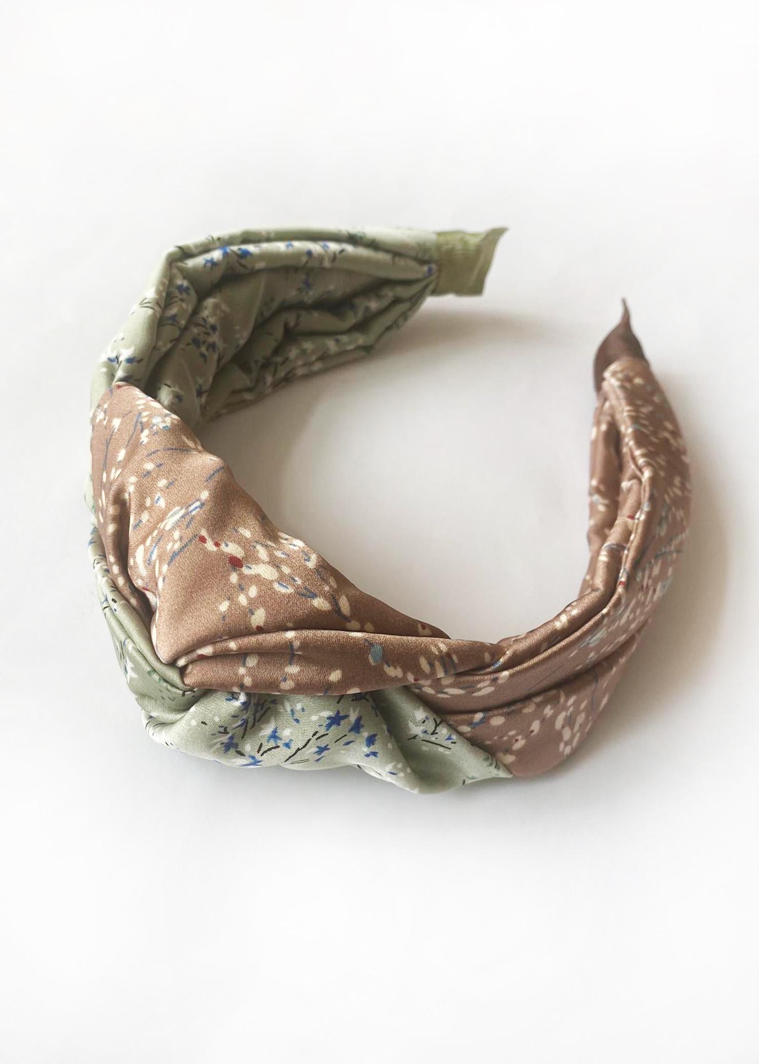 Обруч для волосся My Scarf Польові квіти (ob-023)