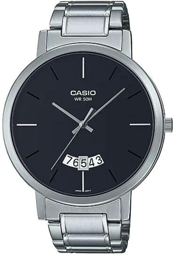 Наручные часы мужские Casio Timeless Collection MTP-B100D-1E со стальным корпусом Черный (3151092511)