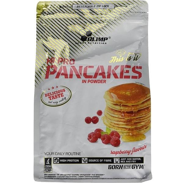 Заменитель питания Olimp Nutrition Hi Pro Pancakes 900 г 15 порций Raspberry (000021466) Заменитель питания Olimp Nutrition Hi Pro Pancakes 900 г 15 порций Raspberry (000021466)