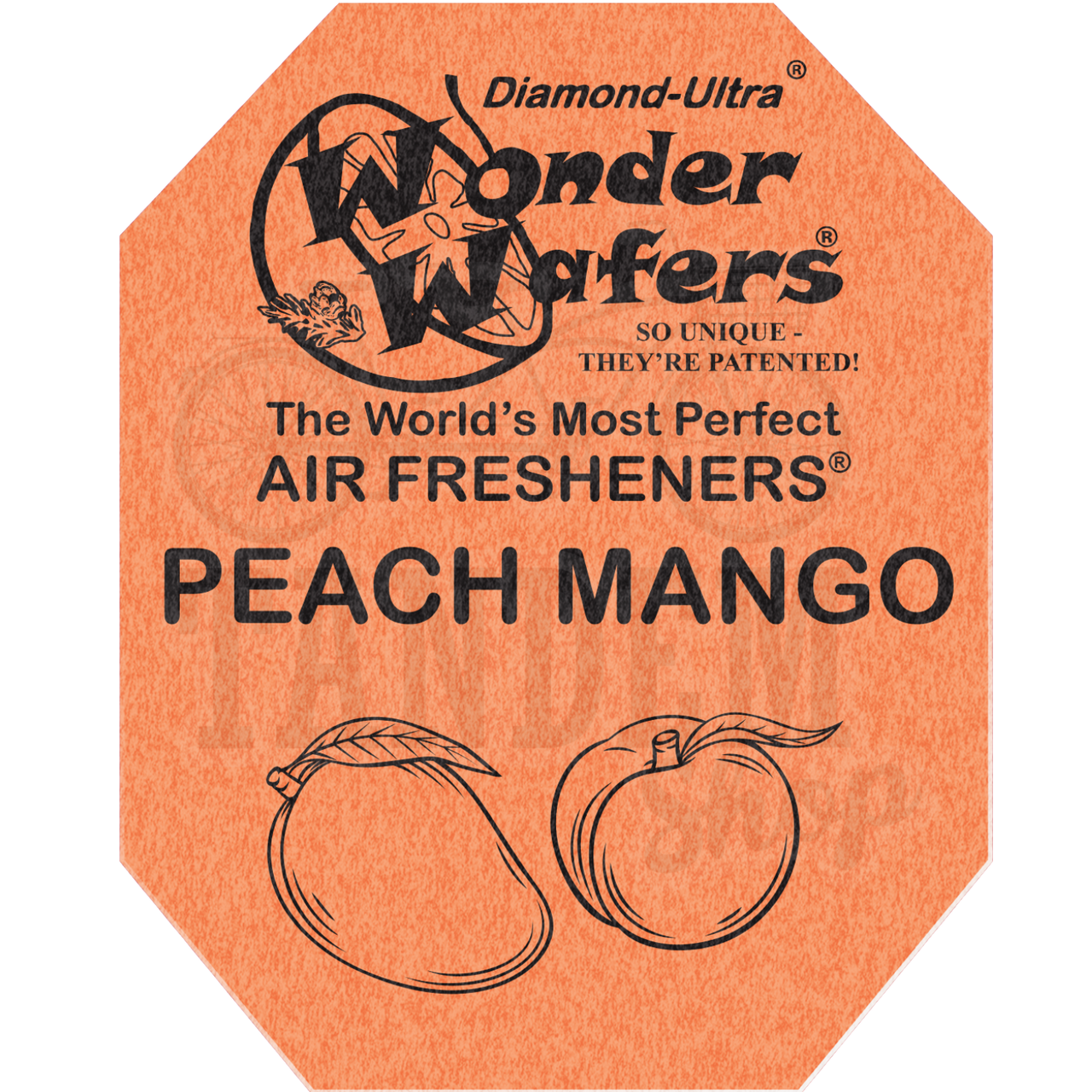 Ароматизатор в пластинке Wonder Wafers Peach Mango 65x50 мм