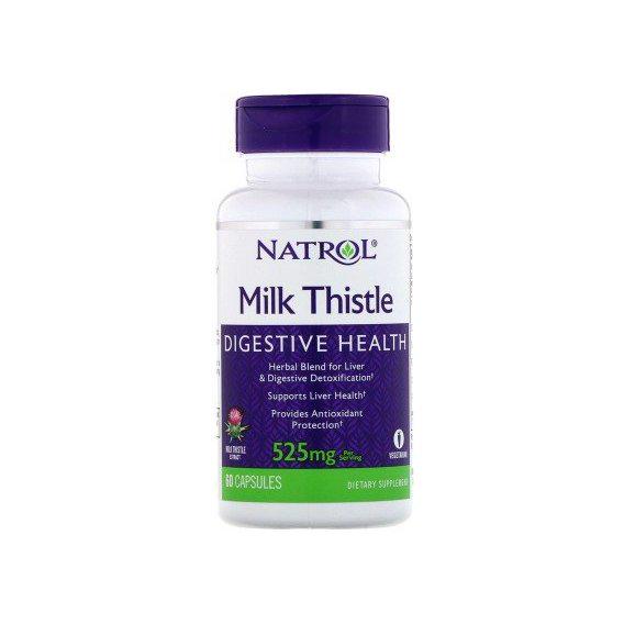 Розторопша Natrol Milk Thistle 525 мг 60 Caps