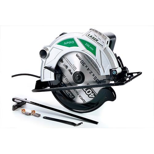 Пила дисковая Apro С235 2300 Вт Ø 235/30 мм (899213)